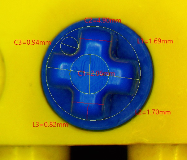 Lego axle sale dimensions